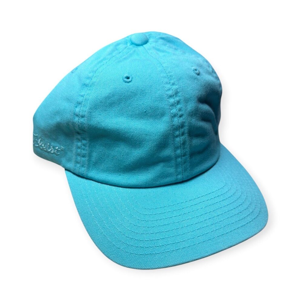Titleist Sky Blue Golf Hat Adjustable Strap Hat Y2K Sportswear